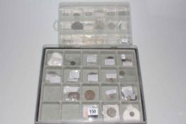 A good collection of early silver and other coinage.