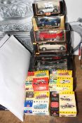 Diecast model vehicles including Vanguards, Maisto, Burago, etc.