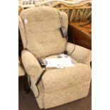 Celebrity electric rise and fall reclining chair.