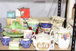 Collection of Maling and Ringtons porcelain.