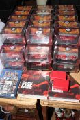 Atlas Editions Classic Fire Engines collection of Diecast models, boxed, fifty one in total.