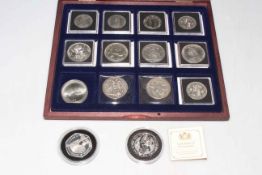 Pre 1947 silver inc Victorian crowns, silver capsulated UK 2016 Queen's Beasts The Lion Silver 2oz,
