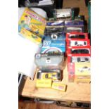 Collection of Diecast model vehicles including Elvis Matchbox 95307, James Bond, Dinky, etc.