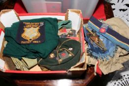Australian military and boy scout interest inc trench art, Australian Cadet Corps,