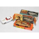 Corgi Special Agent 007 James Bond Aston Martin DB5 No. 261, boxed, and Corgi The Saint Volvo P1800.