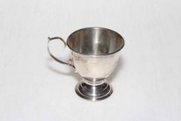 Small silver cup, London 1957.