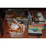 Vintage jigsaw puzzles, model aircraft and vehicles, model soldiers, dolls, etc.