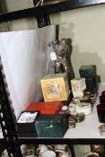 Golf trophy, trinket boxes, Brambly Hedge, etc.