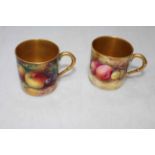 Two Royal Worcester H.