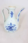 Chinese blue and white ewer, 20cm.