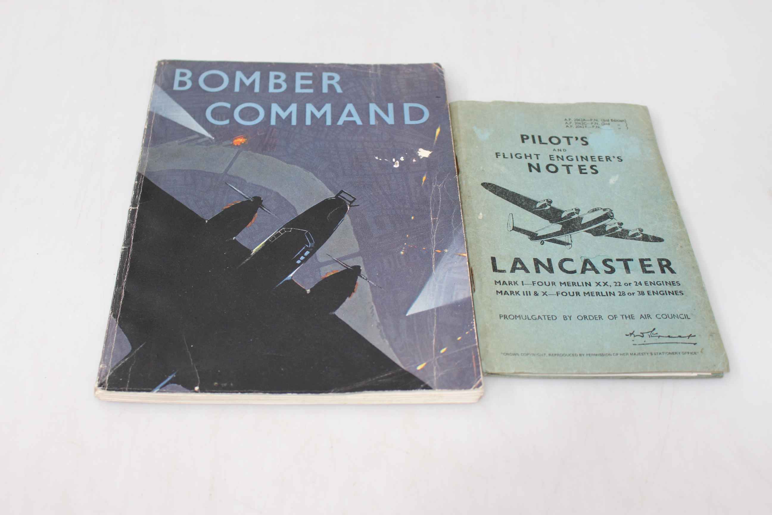 WWII Bomber Comman Airwar Account, and Lancaster Pilots Manual (2).