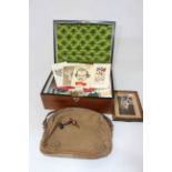 Daguerreotype photograph, 1945 military bag by Bagcraft Ltd,