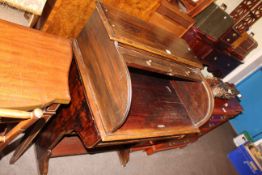 Early 20th Century oak roll top bureau, 100cm by 76cm by 57cm.