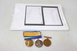 Two WWI medals awarded to '2 Lieut.R.