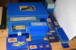 Hornby Dublo electric train set and accessories, all boxed and in little used condition.