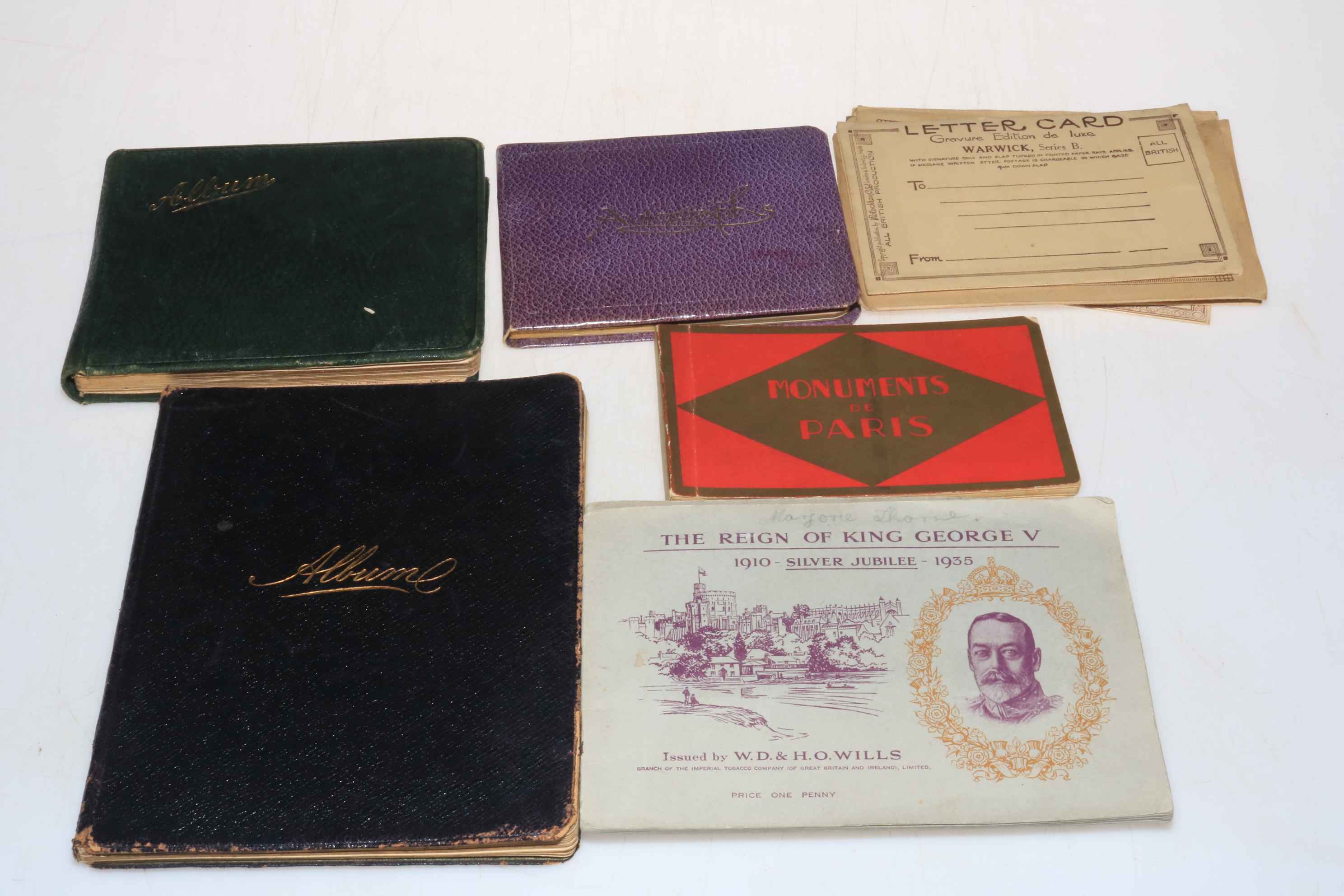 Three antique scrapbooks dating c1920s with reference to Barnard Castle School including drawings,