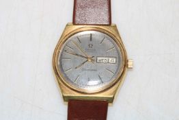 Omega Seamaster Automatic day date gents wristwatch, circa 1978, with Omega box.