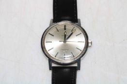 Omega Geneve stainless steel gents wristwatch, 1970's, with Omega box.