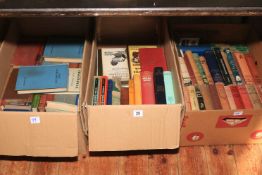 Eleven boxes of Crime and Detective books including first editions.