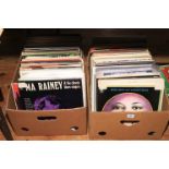 Large collection of LP records, mostly Jazz and Blues.