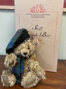 Steiff Scottish Blond Bear, 30cm with box.