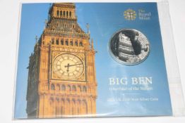 Royal Mint 2015 £100 Fine Silver Coin (62.