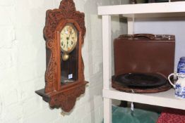 Ansonia Clock Co wall clock, Antler briefcase (no code for combination on briefcase),