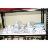 Collection of Coalport Revelry including tureens, teapot, etc, approximately 80 pieces.