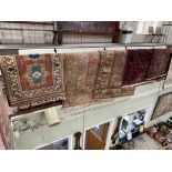 Collection of five various rugs (largest 1.90 by 1.18).