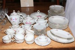 Vintage Continental table service, approximately 65 pieces.