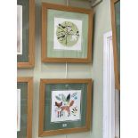 Jane Ormes, two signed limited edition prints, Fox.... 49/70 and Spring Dog.....