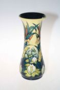 Moorcroft Orchid and Lily vase, 31cm, boxed.