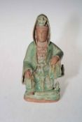 Chinese Celadon Guan Yin, 21cm.