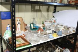 Collection of Royal Worcester Evesham, limited edition Elizabeth Worcester figurine, Royal Doulton,