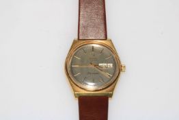 Omega Seamaster gents wristwatch with day date.