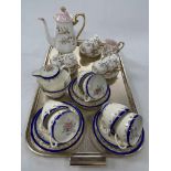 Royal Albert Braemar fifteen piece coffee set and Royal Grafton part tea set.