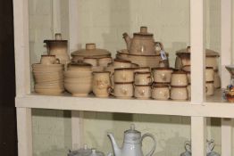 Large collection of Denby Memories dinner and teaware.