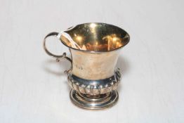 George IV silver christening mug by Charles Fox, London 1828, 7.5cm.