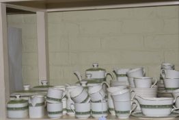 Royal Doulton 'Rondelay' dinner and teaware including three tureens, tea and coffee pots,