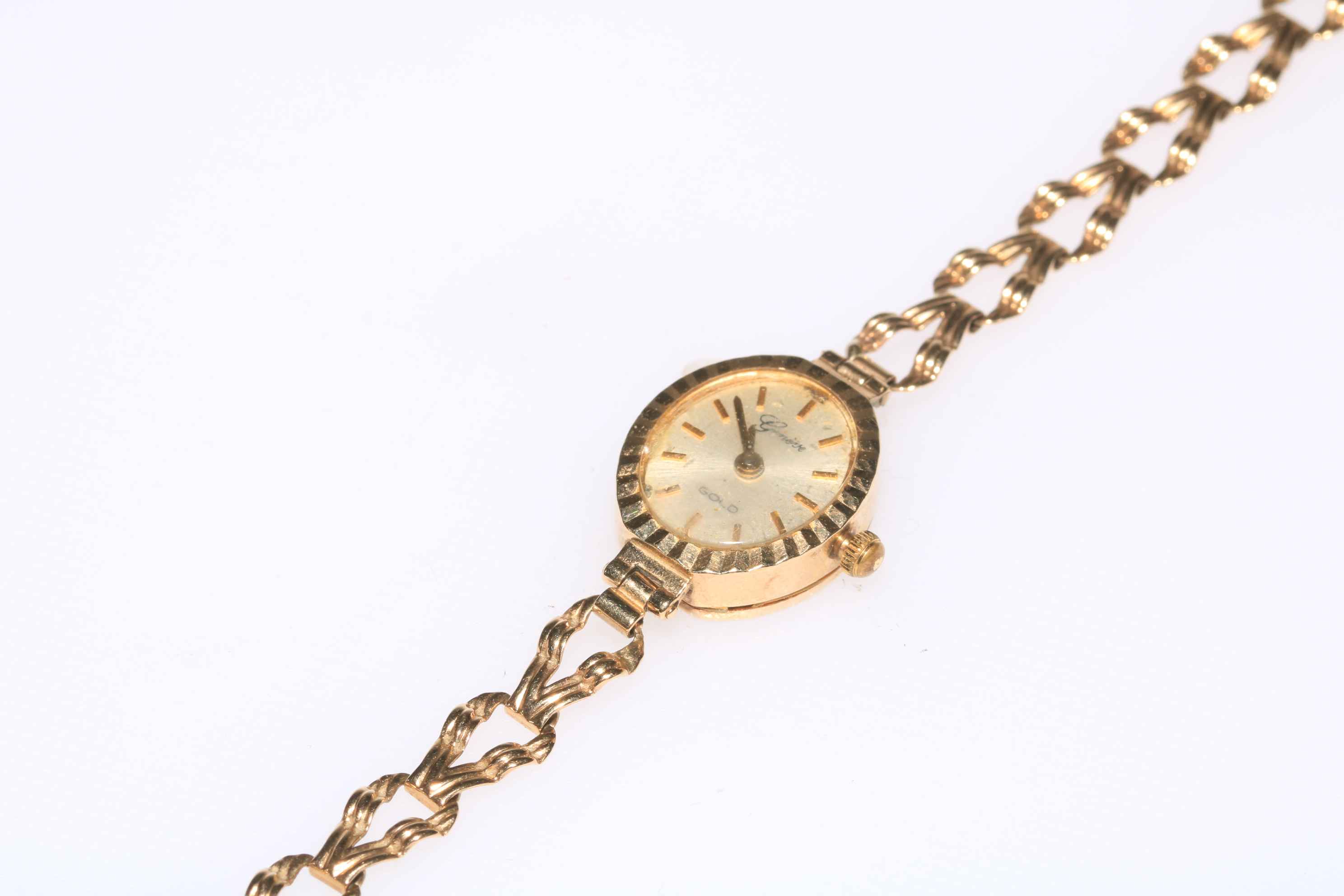 Ladies 9 carat gold bracelet watch, Geneve. - Image 2 of 2