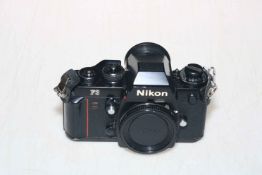 WITHDRAWN - Nikon F3 camera body, number 1834161.