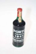 Bottle of Porto Colheita 1957 Port.