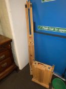 Two artists easels including one by Windsor & Newton.