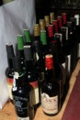 Twenty two bottles of alcohol, mostly sherry.