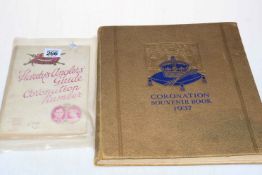 1937 Hardy Anglers Coronation guide, and souvenir book (2).