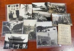 A very good collection of Chinese / Asia real photographic and printed postcards.