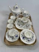 Coalport twenty eight piece coffee set.