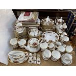 Large collection of Royal Albert Country Roses china,