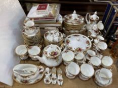 Large collection of Royal Albert Country Roses china,