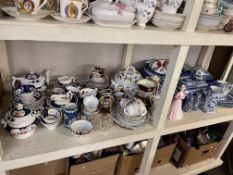 Victorian porcelain, Ringtons, Maling, Coalport Emily figurines, Burleigh ware, etc.